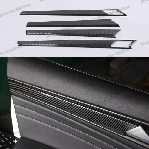 Lsrtw2017 Car Interior Door Handle Holder Trims Decoration for Ford Territory 2019 2020 2021 Accessories Auto Styling