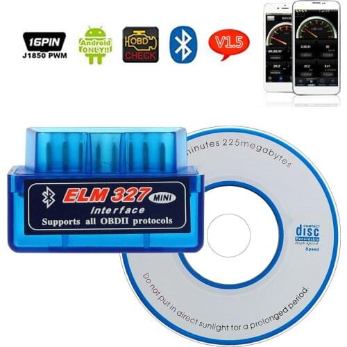 Car Diagnostic Tool Scan Tools ELM327 Bluetooth V2.1 / V1.5 OBD2 For Android/Symbian Code Readers For OBDII Protocol