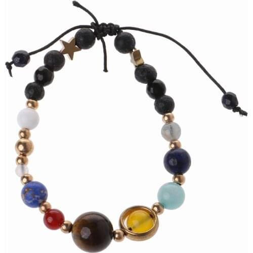 Solar System Bracelet Universe Galaxy The Eight Planets Guardian Star Bracelets
