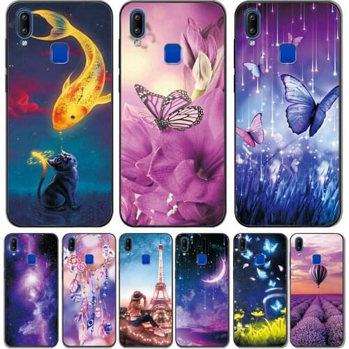 For Vivo Y1s Case Cover Phone Case For VIVO Y1S Y 1s Y1 s VivoY1s 2020 Case Cute 6.22 inch Soft Silicon TPU Back Coque Shell