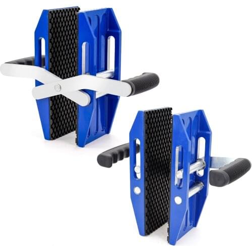 Double Handed Stone Carrying Clamps with Rubber-lined Porterage Tools for Transporting of Glass Slabs/Metal Sheet/Granite