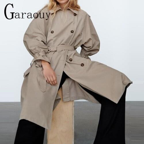 Garaouy Women's Classic Trench Coats