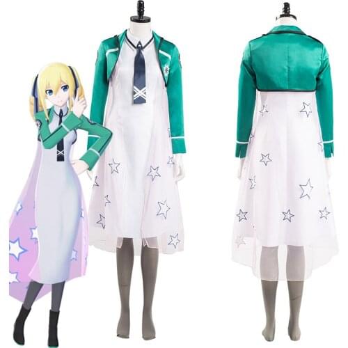 The Irregular at Magic High School Angelina Kudou Shields Cosplay Costume Dress Suit Outfits Halloween Carnival Costume dress