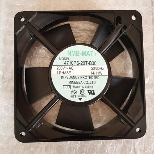 AXIAL Flow Cooling Fan 4710PS-20T-B30 200VAC 12012025 Socket Type 6 Months Warranty