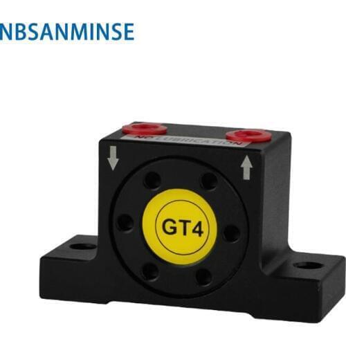 GT 1/8 1/4 Pneumatic Turbine Vibrator Air Vibrator Low Pressure For food and pharmaceutical industries ball type NBSANMINSE
