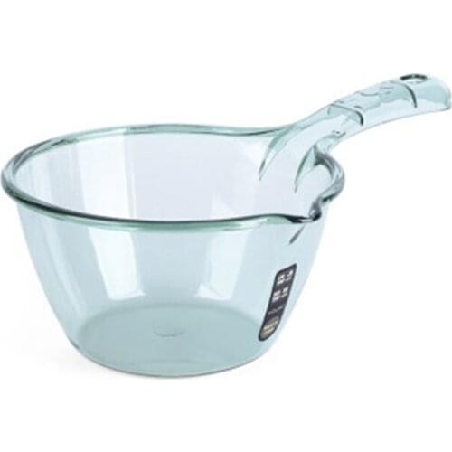 Wonderlife Transparent Creative Plastic Water Spoon Anti-skid Fashion Rugged And Durable Water Scoop Kitchen Household Gadgets