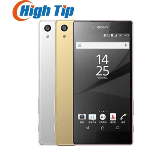 Unlocked Original Sony Z5 Premium Dual Sim E6883 Z5P 4G LTE 5.5" Fingerprint Android Mobile Phone RAM 3GB ROM 32GB Cellphone