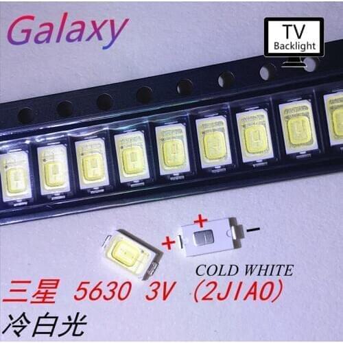 SAMSUNG 3000pcs 5630 3V 0.5W 5730 led LED Cool white LCD Backlight for 5730 led LED 5730 led LED Application TV 2D