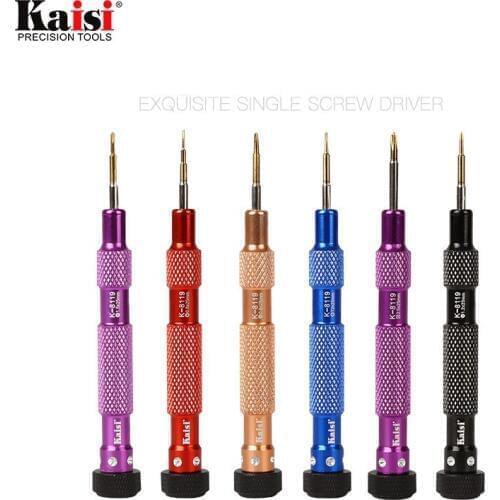 Kaisi Precision Screwdriver Mobile Phone Repair Tools Multi-function Phillips&Torx&5-Point Screwdrivers for Laptop Computer 1pcs
