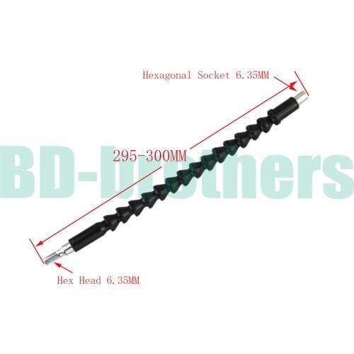 High-precision Socket Extension Flexible Shaft Connecting Link For Electronic Drill Screwdriver Connect Rod 300pcs/lot