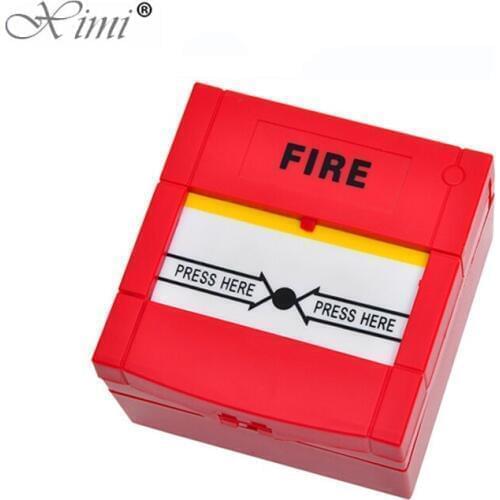 10pcs A Lot Resettable Fire Emergency Exit Release Glass Break Fire Alarm switch Door Release Urgent Button Exit Release Switch