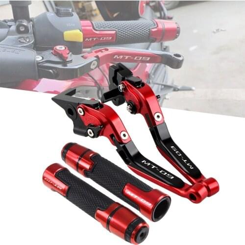 For Kawasaki ZX10R Motorcycle Accessories Aluminum Brake Clutch Levers Handlebar hand Grips Ends ZX 10R ZX-10R 2004-2016 2015