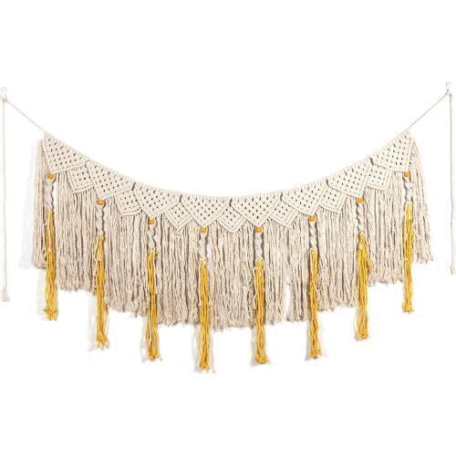 Bohemianism tapestry Nordic style cotton wool weaving creative home background handcrafted hanging wall carpet curtain