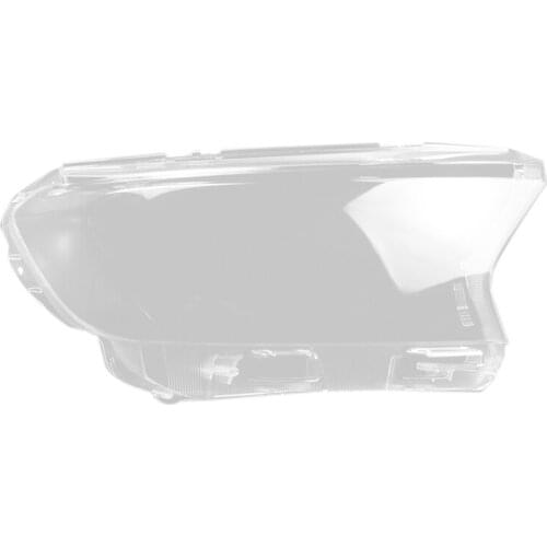Side for Ford Ranger Everest Endeavour 2016-2020 Car Headlight Lens Cover Lampshade Auto Light Shell