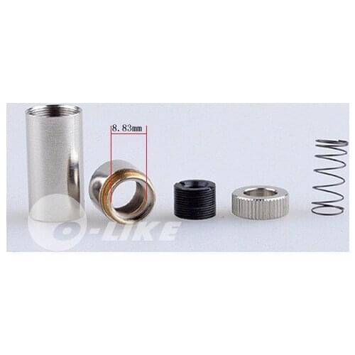 12*45mm 9mm diode housing heatsink with mutiwavelength lens