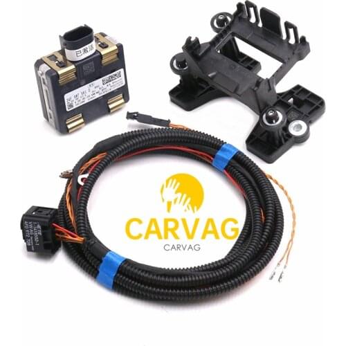 For Golf MK7 Passat B8 VARIANT ACC Adaptive Cruise Control Radar Sensor & Bracket Support & Cable 3Q0907704A 3QF 907 561 D