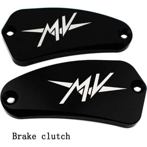 For MV Agusta Brutale 1090 / R / RR 2013-2014 F4 S / R / RR 2010-2012 Moto Brake Master Cylinder Fluid Reservoir Cover