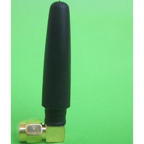 Right Angle SMA male 868MHz for PCB rubber antenna 915MHz aerial