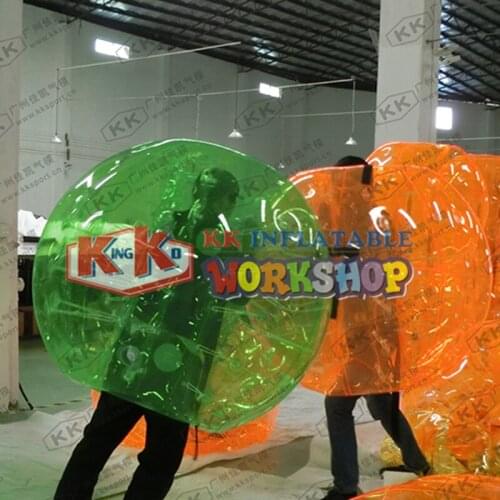 PVC And TPU Inflatable Human Bumper Soccer Bubble Football Ball