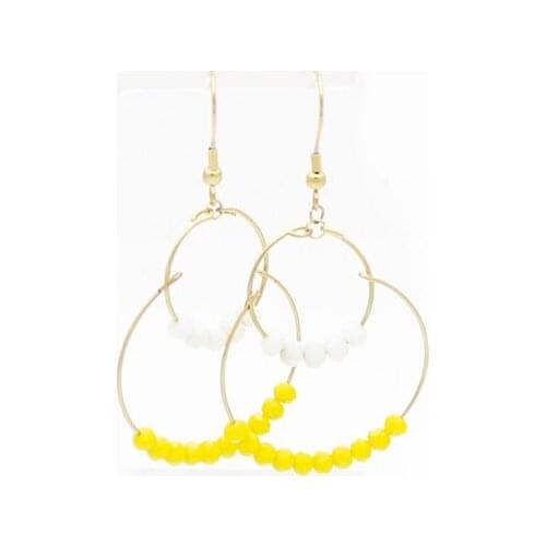 Ginger Earrings Girls Super fairy Korean long light luxury EARRINGS CUTE design sense minority Earrings