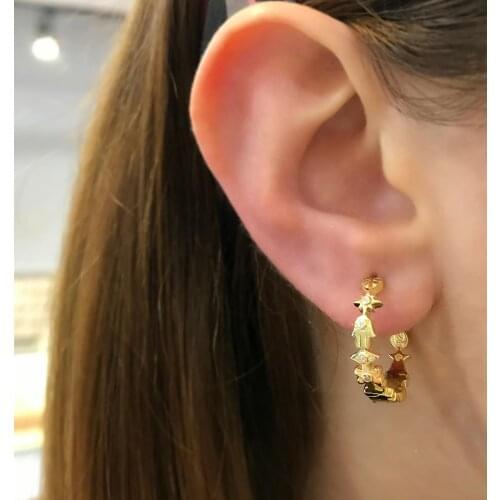 STELA DESIGN LUCK KÜPESİ