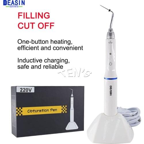 Dental Cordless Wireless Gutta Percha Obturation System Endo Heated Pen Dental Cordless Wireless Gutta Percha+2 Tips Dentist Lab