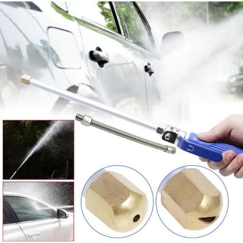 Hydro Jet High Pressure Power Washer Wand Watering Spray Sprinkler High Pressure Water Gun For Car Window Cleaning Garden