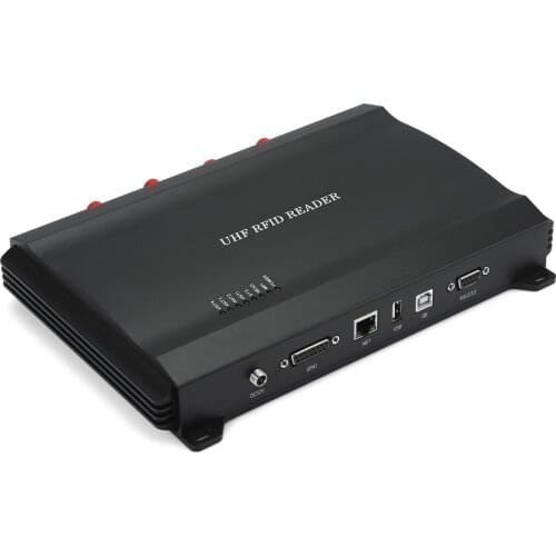 High Performance 4 Port UHF RFID Fixed Reader for Sports Timing System