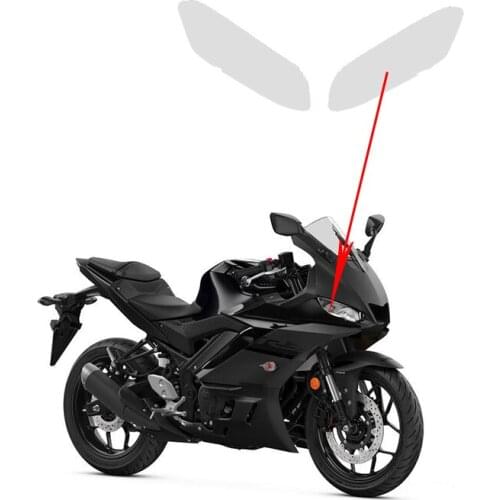 Motorcycle Cluster Scratch Protection Film headlight Protector For YAMAHA YZF-R3 2019-2020 accessories