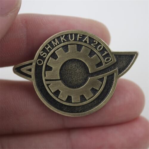 Anime Steins Gate Badge Makise Kurisu labmen Badges Pin Brooch The Fate of The Stone Door Badges Halloween Cosplay Props