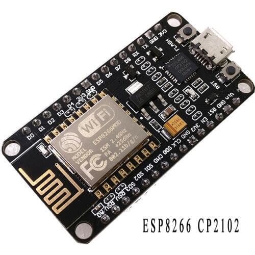 1pcs Wireless module NodeMcu Lua WIFI Internet of Things development board based ESP8266 CP2102 with pcb Antenna and usb port