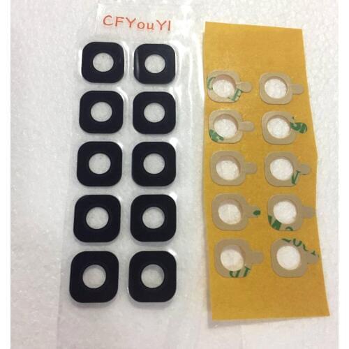 10Pcs/lot CFYOUYI Back Rear Camera Lens Glass Cover Ring with Sticker Glue Tape For Samsung Galaxy S8 G950 / S8+ Plus G955