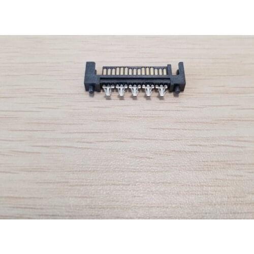 100pcs/lot SATA Connector Power Interface SATA 15P Welding Seat SATA Plastic Shell