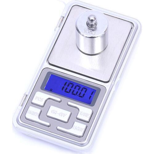 200g x 0.01g Mini Precision Digital Scales for Herb/kitchen/Bijoux Sterling Silver Scale Jewelry 0.01 Weight Electronic Scales