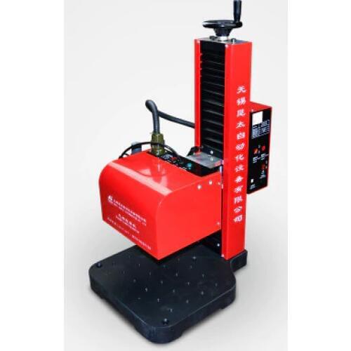 300*200mm Bench pneumatic rotary dot peen marking machine for round surface marking 220V