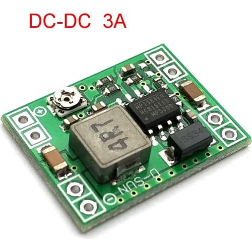 5 Pcs MP1584EN Ultra-small Size DC-DC Step-down Power Supply Module 3A Adjustable Step-down Module Super LM2596