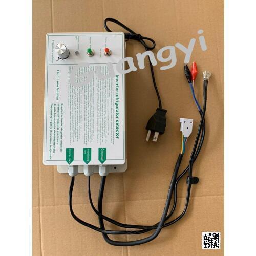 English Version Inverter Refrigerator Compressor Detector Tester Refrigerator Repair Tool Pulse Solenoid Valve Detection