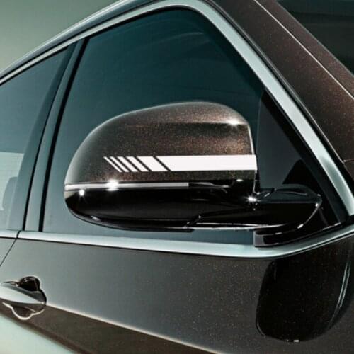 2 Pcs Car Rear View Mirror Sticker For Volvo xc60 S60 s40 S80 V40 V60 v70 v50 xc40 c30 XC90 s90 v90 xc70 Fiat Punto 500 Palio