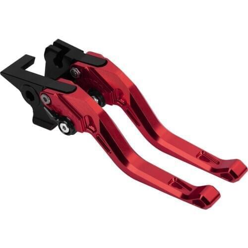 Motorcycle CNC Aluminum Shorty Adjustable Brake Clutch Levers For Yamaha YZFR125 2013-2014 Motorcycle Brake