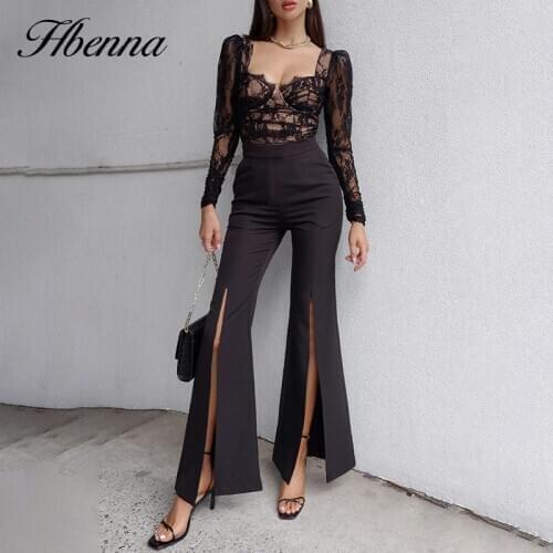 Женские свободные брюки Hbenna China At AliExpress