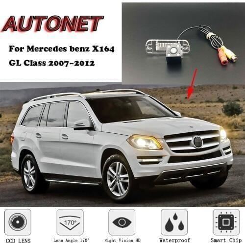 AUTONET Backup Rear View camera For Mercedes benz X164 GL Class 2007 2008 2009 2010 2011 2012 Night Vision license plate camera
