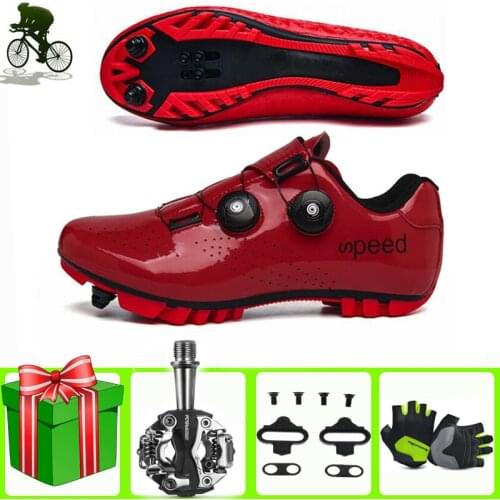 Professional Cycling Shoes Self-Locking Sapatilha Ciclismo Mtb Men Women Road Bike Sneakers Racing Outdoor Nonslip Bicycle