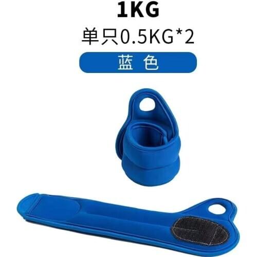 2 pieces*0.5kg Wrist thumb sandbag Weight-bearing Invisible sandbag Rehabilitation Training sand bag