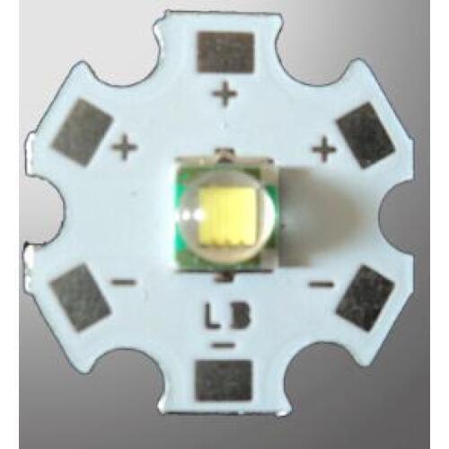 20PCS ORIGINAL XML XM-L T6 U2 White 10W High Power LED Emitter Bulb with 20mm Heatsink For Flashlight DIY Light Beads