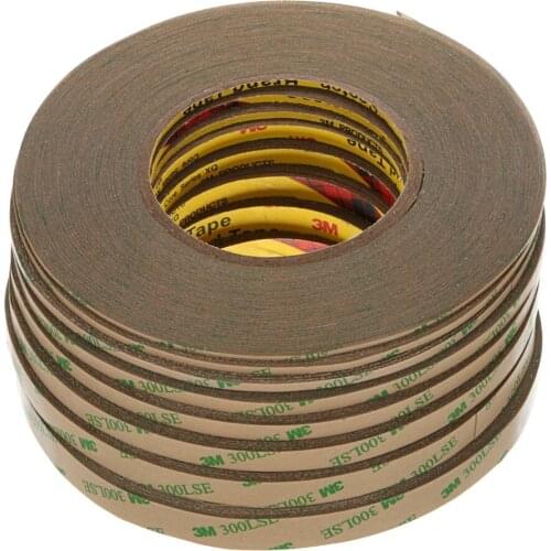 1pcs2/3/4/5/6/8/10/12mm Super Slim, Strong Adhesion 300LSE Clear Double Sided Sticky Tape for Cell Phone Repair Choose