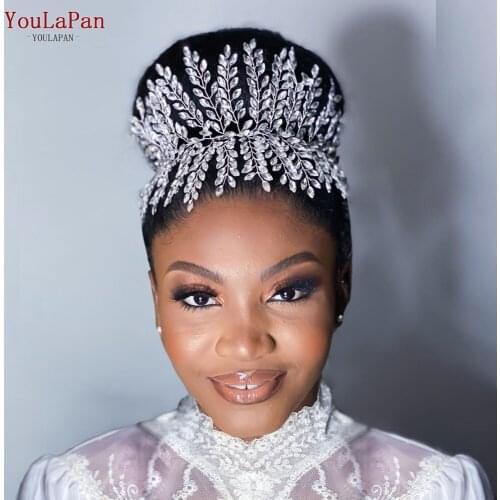 YouLaPan HP238 Fashion Wedding Headband Rhinestone Headwear Bridal Tiaras Headpieces Women Hair Jewelry Bridal Accessories 2021