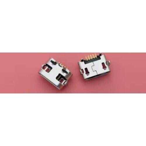 10pcs 5pin SMT PCB mounting port For Motorola Moto G5S USB Charger Charging Connector Dock Port