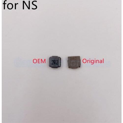 10pcs Original Used For Nintendo Switch motherboard power Charging charger inductor Big 2R2 coil for NS Accessories