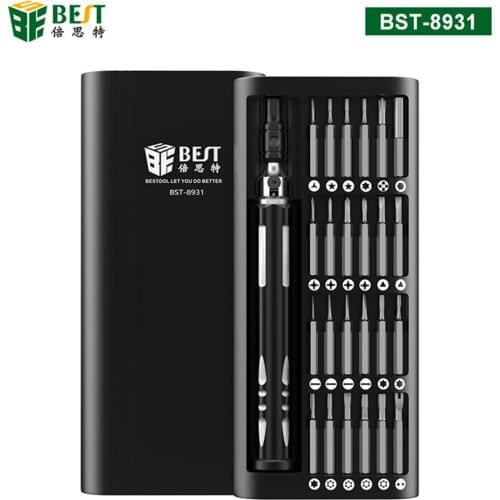 25 in 1 Professional Screwdriver Kits Magnetic Screw Driver Bits for Phone Tablet Watch Glasses RC DIY Repairing Hand Tools Set