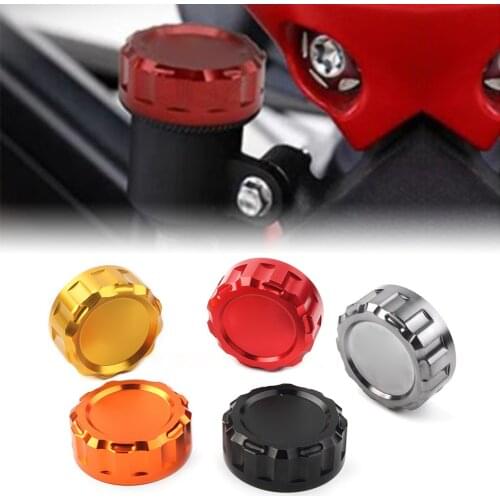 Aluminum Motorcycle Fluid Reservoir Cap Cover For Yamaha MT09 FZ09 2014 2015 2016 2017/MT-09 FZ-09 124 15 16 17